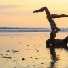 LouisFisher_Aerial-Yoga-As-Sun-Sets-On-Beach-(1)